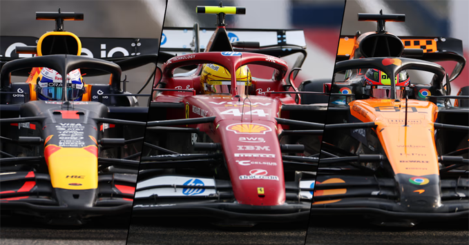 Red Bull, Ferrari, McLaren, 2025 F1
