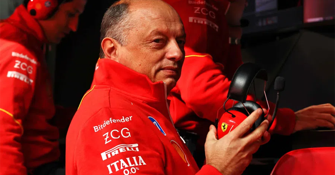 Fred Vasseur, Ferrari team principal